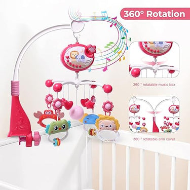 HANGING MUSICAL BABY RATLLE